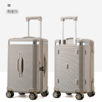 High-quality deep-compartment suitcase with explosion-proof zipper
